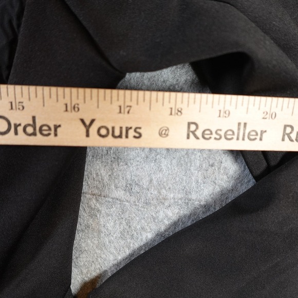 Athleta Coat Womens Extra Small Inlet Jacket Puffer Down Hooded Black Full Zip - Picture 8 of 11